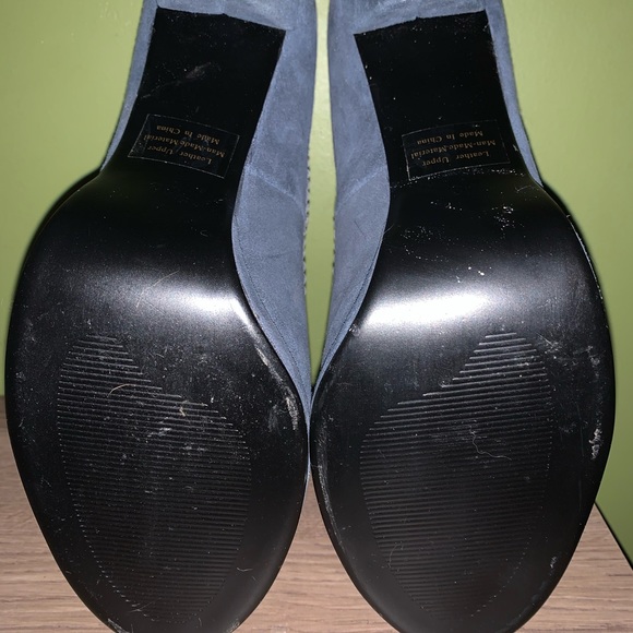 Liliana navy leather heels size 39, BNIB - Picture 3 of 9